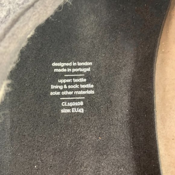 MAHABIS‎ Convertible Wool Classic Slippers Mens Size 9.5 -10 - Picture 7 of 12